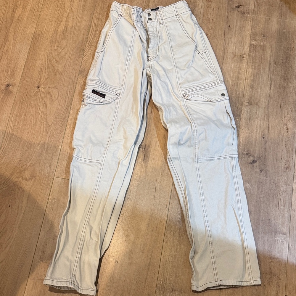 BDG Light Gray Straight Leg Pants